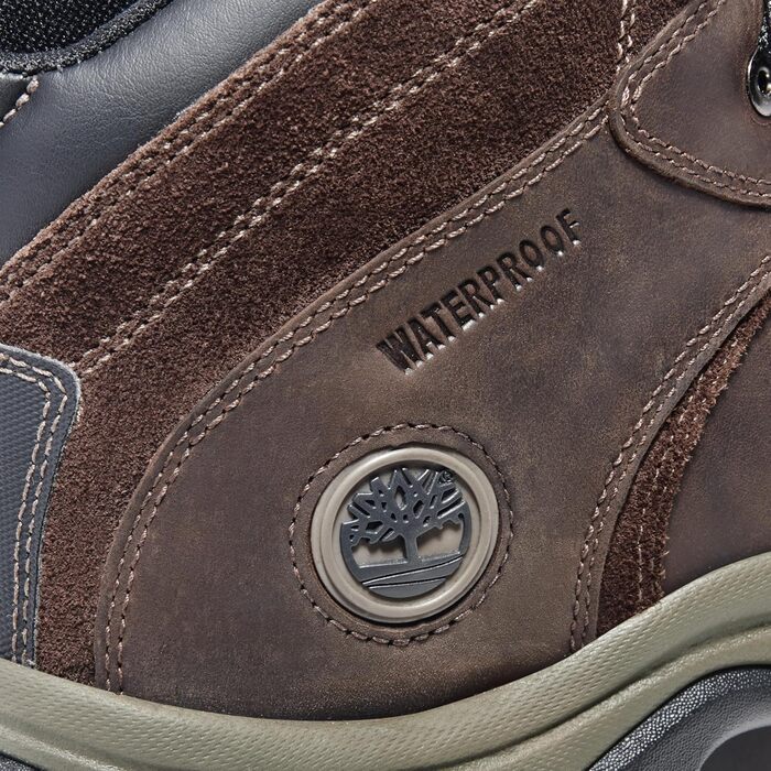 Черевики Timberland FLUME MID WP для чоловіків, водонепроникні, для хайкінгу, темно-коричневі, розмір 43.5 EU
