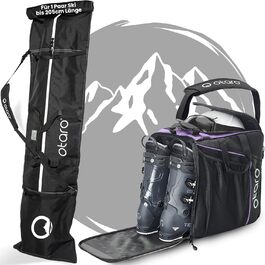 стиль: чохол для лиж (пара лиж до 205 см) + чохол для лижних черевиків