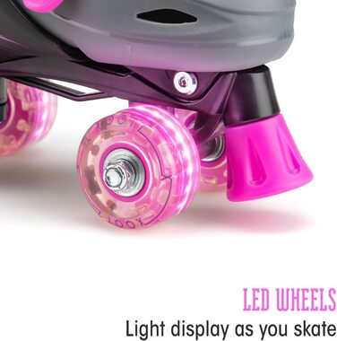 Роликові ковзани Xootz TY6340-M, зелені, розмір 32-36 UK / 32-35 EU