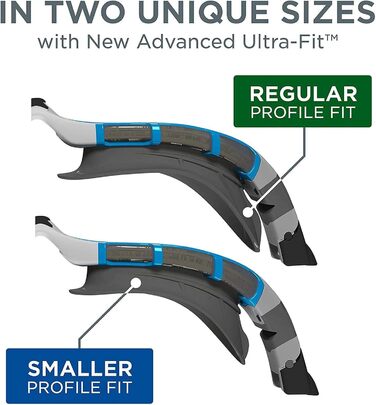 Окуляри для плавання Zoggs Predator Ultra-Fit: захист від UV, регульовані ремінці, антифог, дзеркальні лінзи (Сірий/Чорний/Помаранчевий)