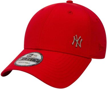 Кепка New Era MLB Flawless Logo Basic New York Yankees - Червона, універсальний розмір