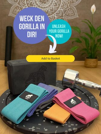 Спортивні еластичні стрічки Sporzilla® Booty Band для тренування сідниць - Набір фітнес-стрічок для будь-якого рівня: реабілітація, досвідчені та професіонали