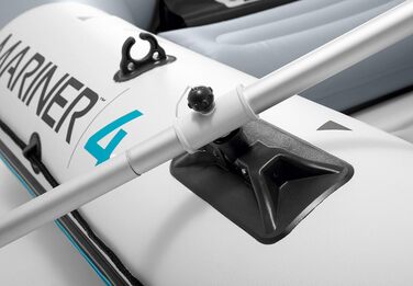 Надувний човен Intex Mariner 4 - професійна серія, комплект з веслами та насосом, без фталатів