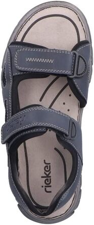 Чоловічі сандалі Rieker 22761 Klassische, темно-сині, 45 EU - класичні літні сандалі для чоловіків