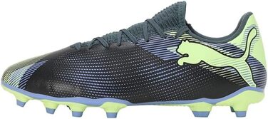 Кросівки футбольні PUMA Future 7 Play FG/AG (39 EU, сірий, фіолетовий, білий)