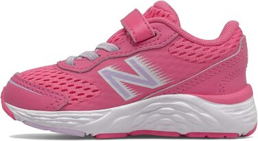Дитячі кросівки New Balance 680 V6 для бігу, рожевий колір, ширина 22 EU