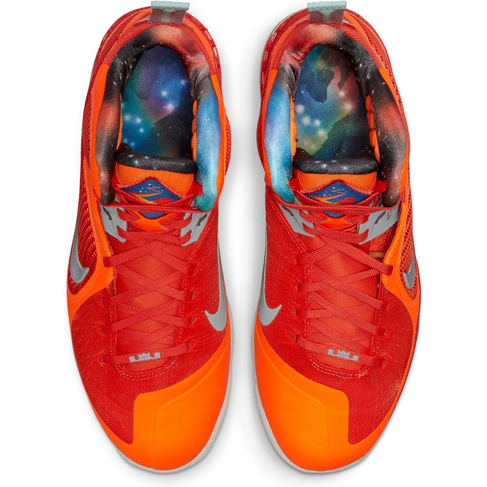 Кросівки баскетбольні Nike Lebron IX для жінок, 37.5 EU, помаранчевий, з відбиваючими елементами