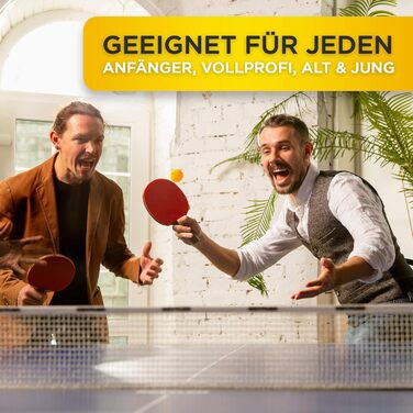 Преміум тенісні м'ячі Dieker Sports 3 зірки - [12, 42 та 100 шт] - з відеокурсом - [м'ячі для пінг-понгу преміум класу] - Відповідно до стандарту ITTF - М'ячі для настільного тенісу, аксесуари для настільного тенісу 12 шт.