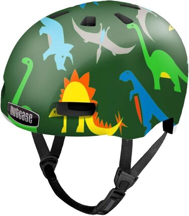 Дитячий велосипедний шолом Nutcase Baby Nutty MIPS Gloss Dino Mite, XXS