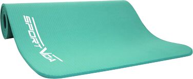 Килимок для йоги SportVida з нековзким покриттям, NBR, 180 x 60 x 1 см - для дому, з сумкою, фітнес-килимок, 2 розміри, 6 кольорів