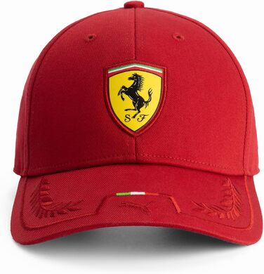 Кепка PUMA Scuderia Ferrari F1 з італійськими смугами - Червона - Універсальний розмір