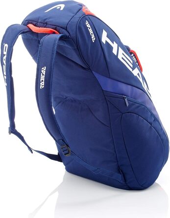 Спортивна сумка HEAD Radical 9R Supercombi синя - велика містка сумка для тенісу та інших видів спорту
