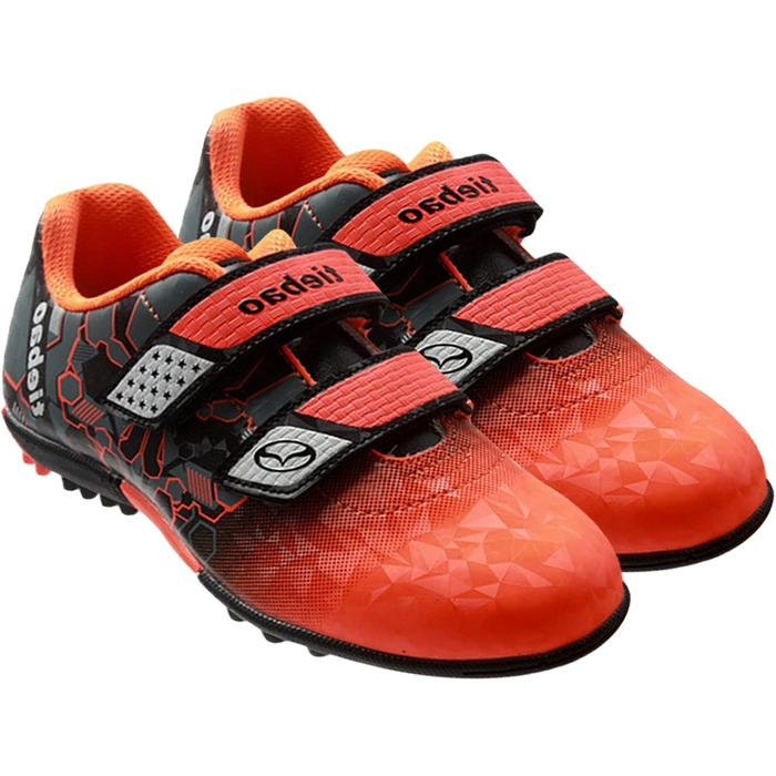 Дитячі футбольні бутси Rismart TieBao для штучного покриття та залу, унісекс, зелені (37 EU, помаранчевий)