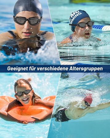 Шолом для плавання Zerhunt: чоловічий, жіночий, дитячий. Антизапітніння, захист від УФ. Для занять водним спортом. Подарунок для чоловіків, жінок, дівчаток та хлопчиків 10+