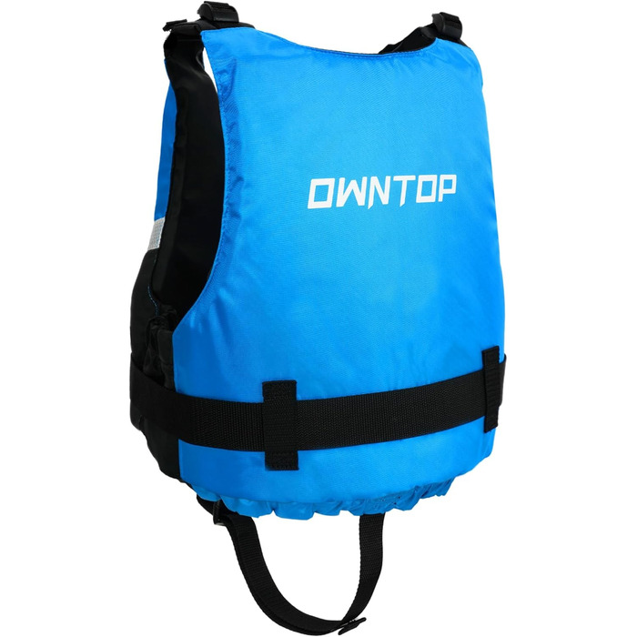 Рятувальний жилет Owntop для дорослих (XL/XXL, 70 кг+), унісекс, для каякінгу, риболовлі, вітрильного спорту та водних видів спорту, синій