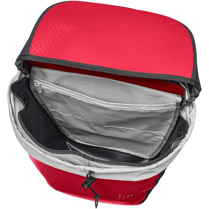 Велосипедна сумка Vaude Aqua Back Pro Single 24 л, водонепроникна, червона, для багажника, Німеччина