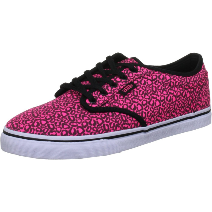 Кросівки Vans Atwood Low для жінок, рожевий неоновий, чорний, 35 EU