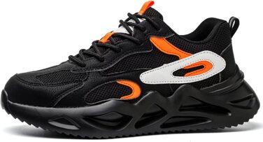 Чоловічі та жіночі робочі черевики-кросівки з металевим носком, чорні, 43 EU