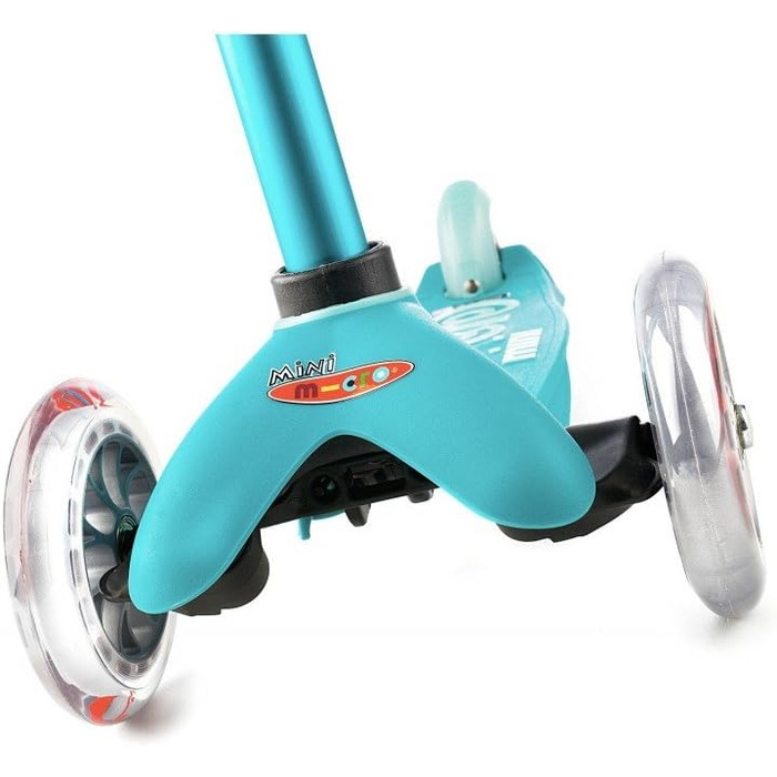 Дитячий самокат Micro Mobility Mini Micro Deluxe, бірюзовий, 85 см