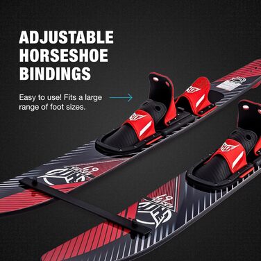 HO Sports Excel Combo 2022 - комплект водних лиж з ручкою та тросом 63'