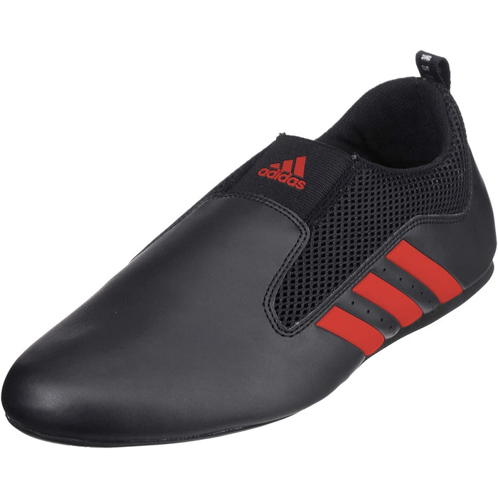 Кросівки для карате та тхеквондо Adidas для чоловіків, жінок, дітей та тренерів. Білі, чорні, червоні. Розмір 8.5 (265 мм)