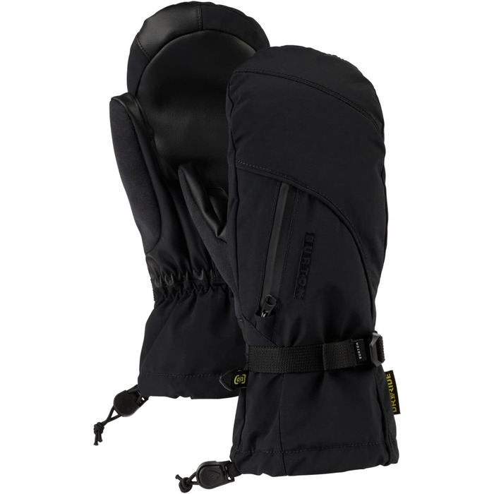 Жіночі рукавиці Burton Baker 2-в-1 XS, чорні, для сноуборду