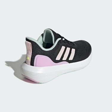 Кросівки Adidas Fortarun 3.0 для унісекс (21 EU, чорний, рожевий, фіолетовий)