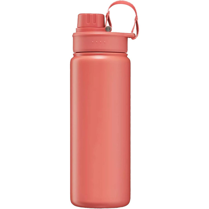 Satch пляшка для води з нержавіючої сталі 0,5 л, BPA-free, герметична, підходить для газованих, гарячих і холодних напоїв, Nordic Coral (кораловий)