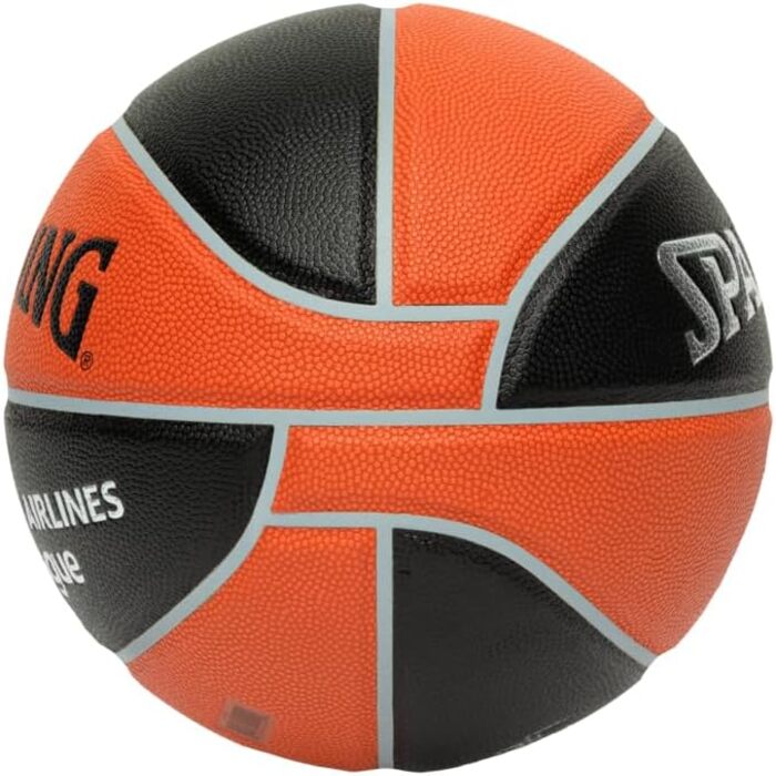 Баскетбольний м'яч Spalding 77100Z чорний/помаранчевий, розмір 7