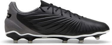 Кросівки футбольні PUMA King Match Fg/Ag, 40 EU, чорно-білі, сірі