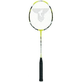 Бадмінтонна ракетка Talbot Torro ISOFORCE 851, жовто-чорно-біла, 69x29x3 см