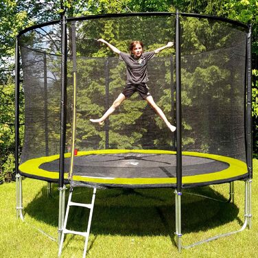 Трамплін для саду Outdoor FGOS Ø 366 см (жовто-чорний) - Комплект для дітей