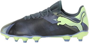 Дитячі футбольні черевики PUMA Unisex (38 EU, сірий, фіолетовий, білий)