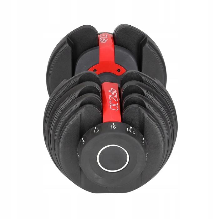 Регульовані гумовані гантелі 4FIZJO 1 x 16 кг