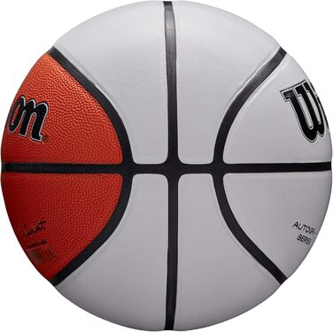 Баскетбольний м'яч WILSON WNBA для жінок, офіційний та міні, біло-оранжевий, серія Commemorative