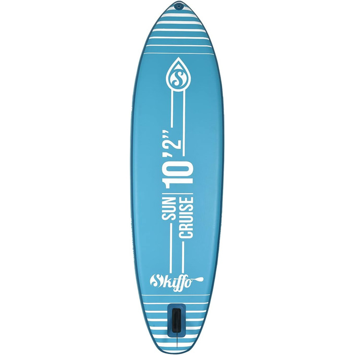 SUP дошка Skiffo Sun Cruise 10'2 – надувна, комплект з веслом, лішем та насосом, 284 л, 310 x 84 x 15 см