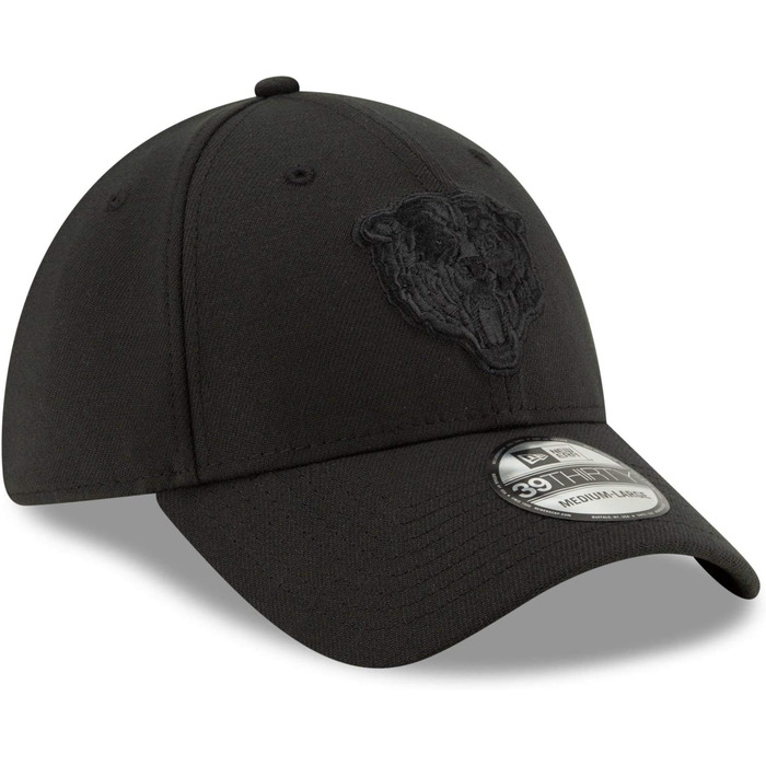 Кепка New Era 39Thirty Stretch-Fit з логотипами всіх команд НФЛ, розмір S-XL (M-L, Chicago Bears)