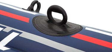 Надувний човен Bestway Hydro-Force Treck X3 для 3 дорослих та 1 дитини, 307x126x39 см, комплект