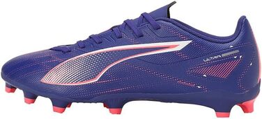 Кросівки футбольні PUMA Ultra 5 Play FG/AG, 47 EU, Lapis Lazuli/Puma White/Sunset Glow