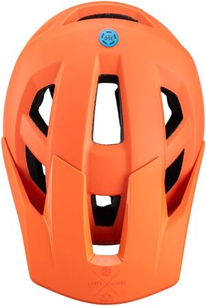 Велосипедний шолом Leatt MTB All Mountain 2.0 помаранчевий