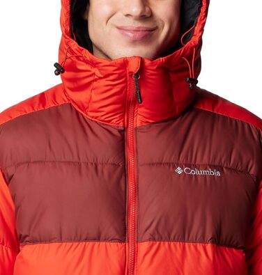 Куртка Columbia Pike Lake 2 Hooded Jacket чоловіча, червоно-пряна (S) - легка степлена куртка з капюшоном