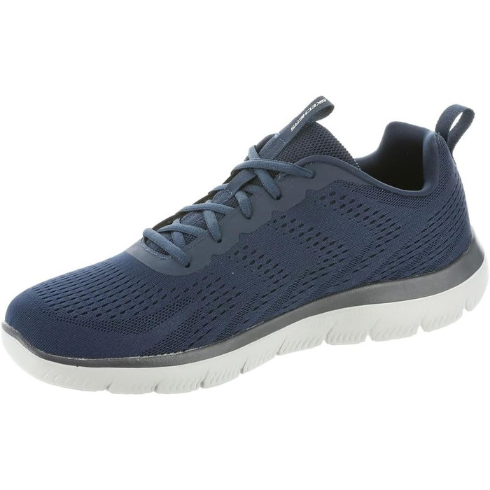 Чоловічі кросівки Skechers Arch Fit Waveport Navy Mesh Gray Trim, 48.5 EU