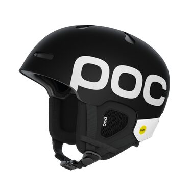 Шолом для гірських лиж та сноуборду POC Auric Cut BC MIPS, ударостійкий ABS-пластик, Uranium Black Matt, розмір M-L (55-58 см)