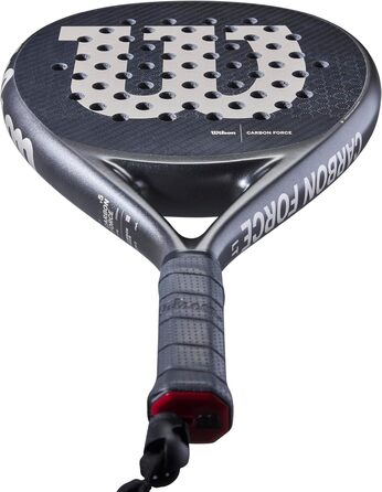 Падель ракетка Wilson Carbon Force LT, карбон/EVA, 365 г