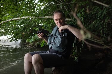 Рятувальний жилет для рибалки MESLE Fisherman з кишенями, 50N, для човна, SUP, каяка, антрацит, для дорослих