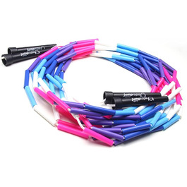 Стрибалка Double Dutch BEAD 4.30 м чорна для дівчат