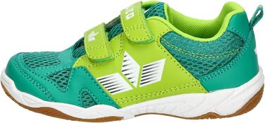 Дитячі спортивні зала-тенісні кросівки Lico для залу (30 EU, зелений лемон)