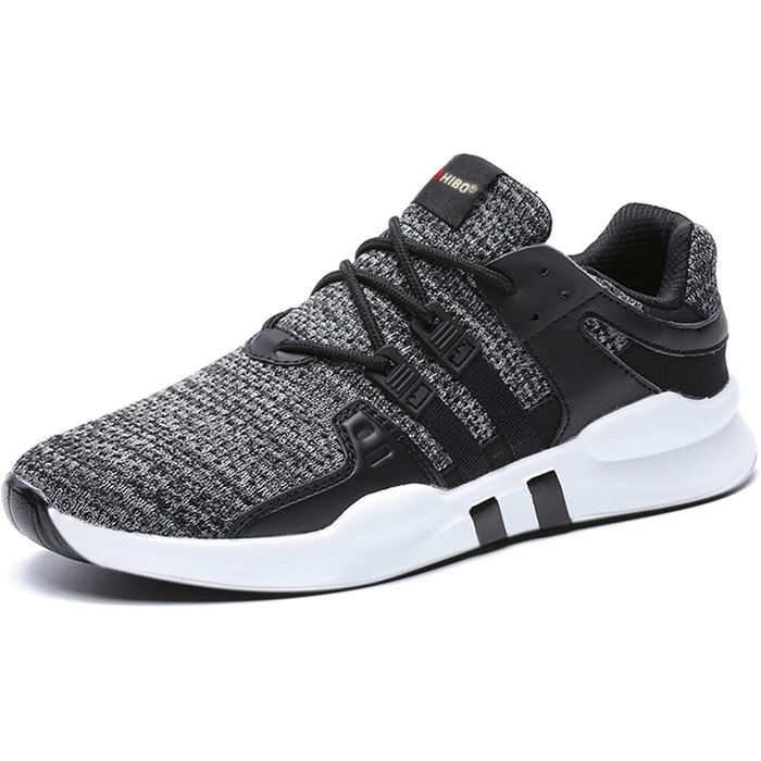 Кросівки JACKSHIBO для чоловіків та жінок, спортивні, легкі, унісекс, розміри 36-46 EU (48 EU, сірий)