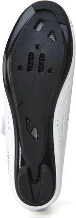 Велосипедні туфлі для жінок, шосейні велотуфлі з шипами, сумісні з Peloton SPD ARC Look Delta, унісекс, велотуфлі для занять фітнесом в приміщенні та на вулиці, 41 EU, білі