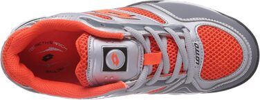 Дитячі тенісні кросівки Lotto Sport RAPTOR EVO JR (30 EU) – кольорові, червоно-срібні